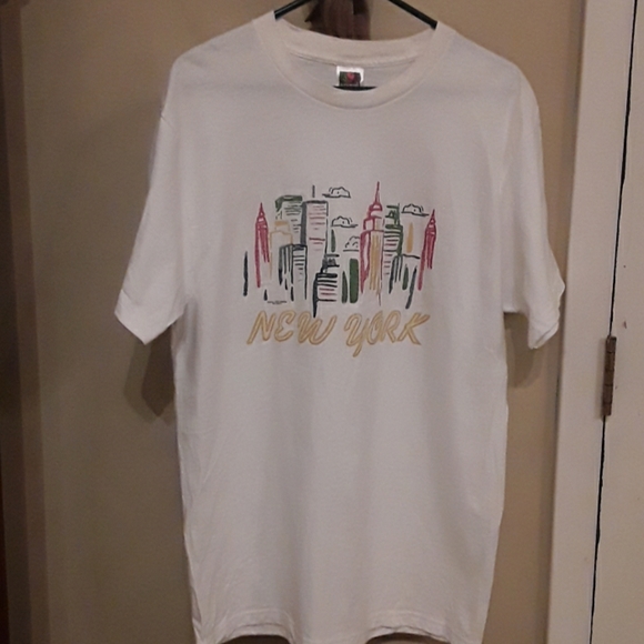 Fruit of the Loom Other - New York Twin Towers Tshirt Large